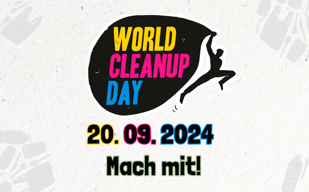 World Cleanup Day 2024 – Müll sammeln für eine saubere Umwelt!